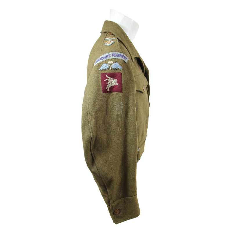 Blouse, Battledress, 1940 Pattern, Size 9, 1943, Lieutenant, Parachute Regiment