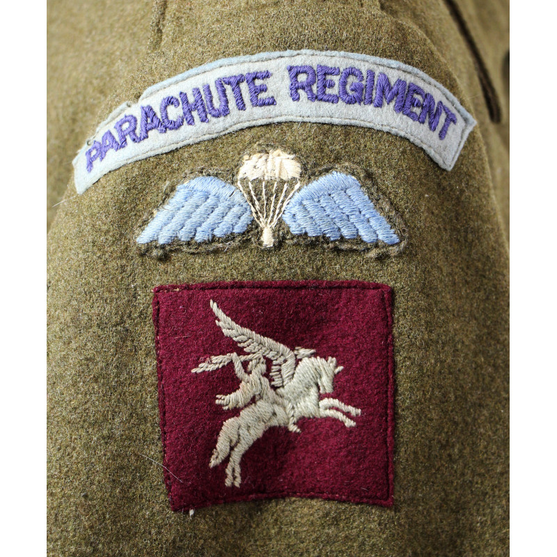 Blouse, Battledress, 1940 Pattern, Size 9, 1943, Lieutenant, Parachute Regiment