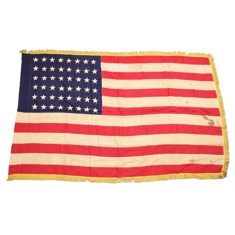 Flag, US, 48-Star, with Fringes, 3.9' x 6'