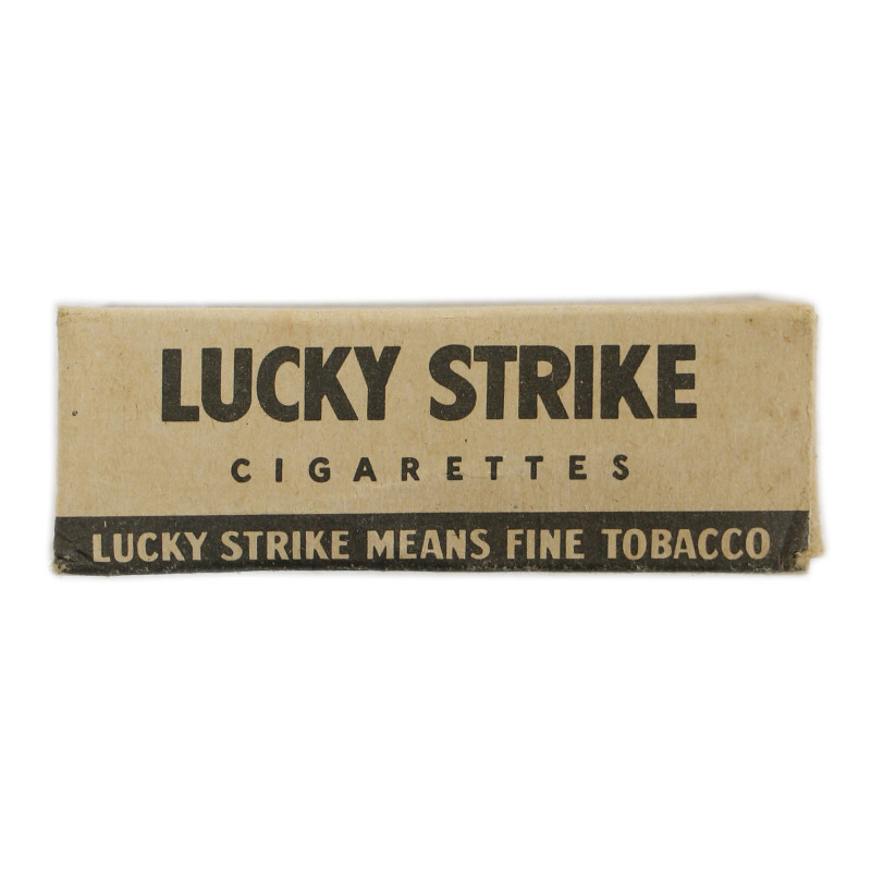Paquet de cigarettes, ration Ten-in-One, LUCKY STRIKE, complet