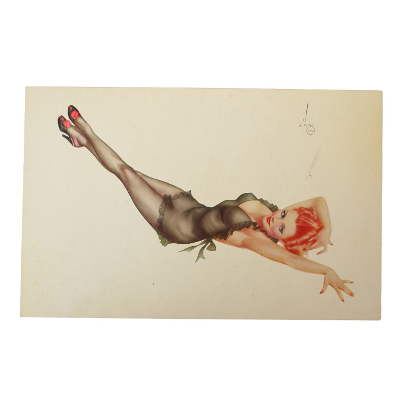 Postcards, Pin-Up Girls, Esquire, Alberto Vargas, Esky-Card, Set No. 7, 1943