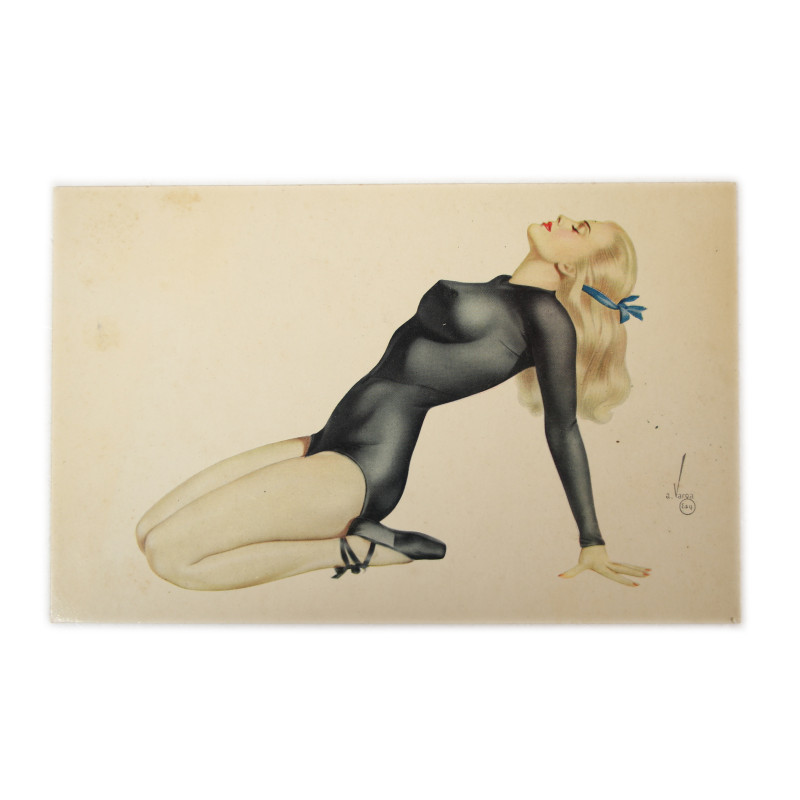 Postcards, Pin-Up Girls, Esquire, Alberto Vargas, Esky-Card, Set No. 7, 1943