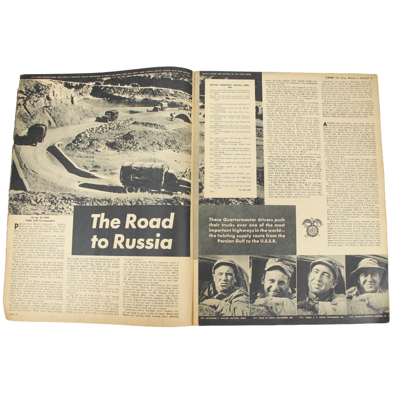 Magazine, YANK, British Edition, August 8, 1943