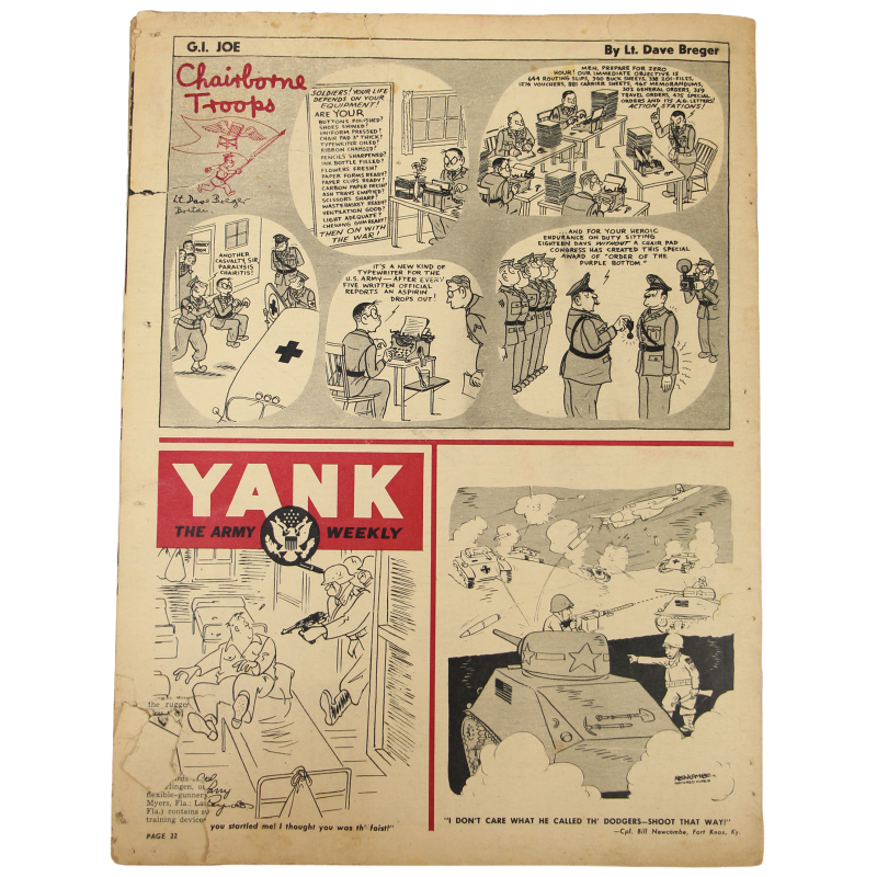 Magazine, YANK, British Edition, July 11, 1943