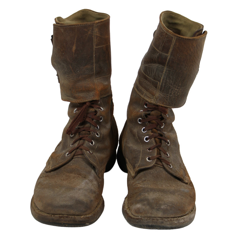 Brodequins à jambières (buckle boots), pointure 9 ½ E