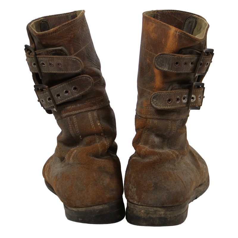 Brodequins à jambières (buckle boots), pointure 9 ½ E