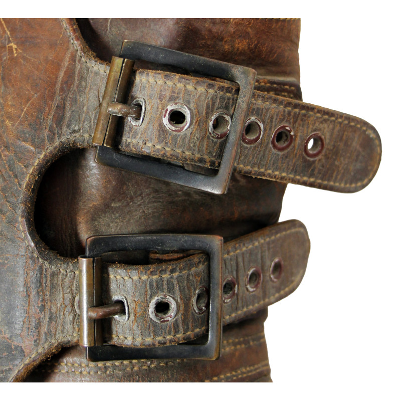 Brodequins à jambières (buckle boots), pointure 9 ½ E