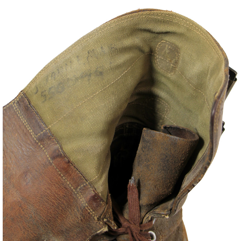 Brodequins à jambières (buckle boots), pointure 9 ½ E