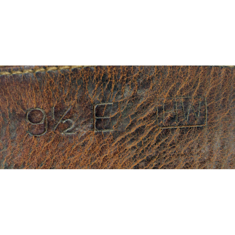 Brodequins à jambières (buckle boots), pointure 9 ½ E