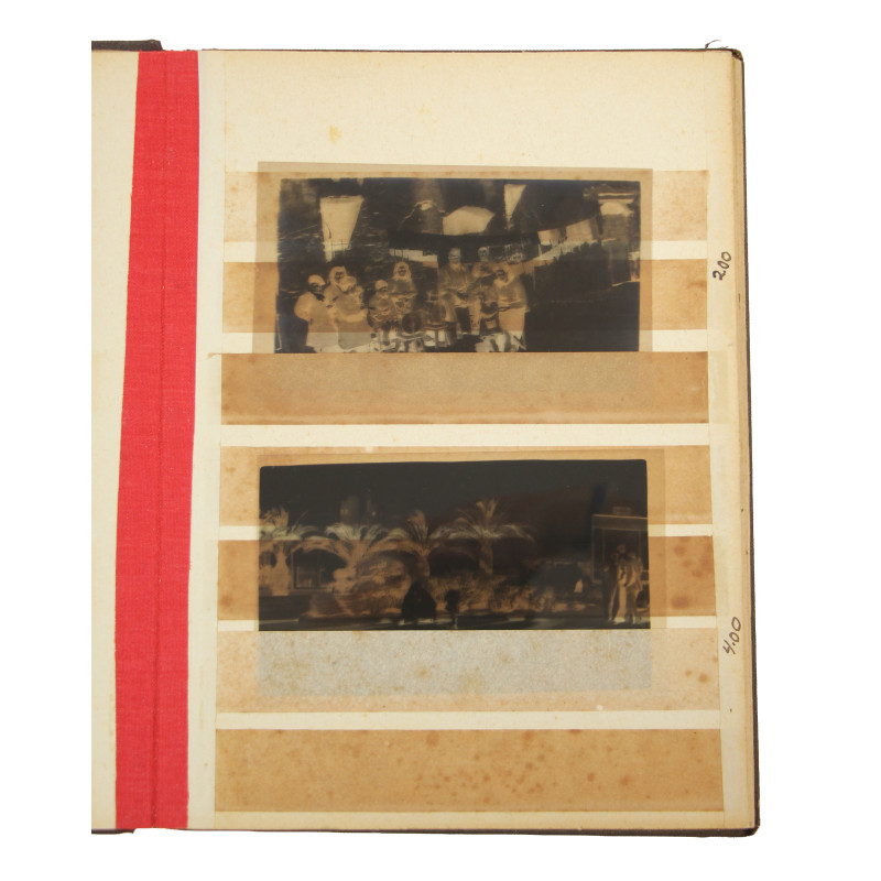 Album, Photographic Negatives, 1st Lt. Lawrence Carty, 8th TCS, 62nd TCG, 12th Air Force, USAAF, Italy, 1944
