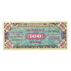 Billet de solde, 100 Mark (monnaie d'invasion), 1944