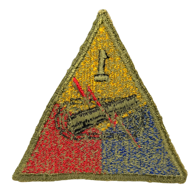 Patch, 1st US Armored Division, MTO, Greenback, 1943