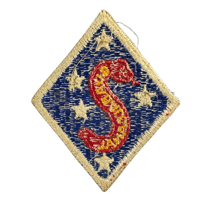 Insigne, 2nd Marine Division, USMC, 1er type, Snake Type