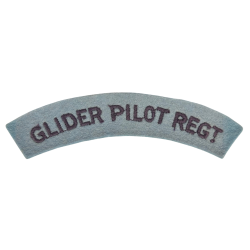 Insigne d'épaule (Title), Glider Pilot Regt., brodé