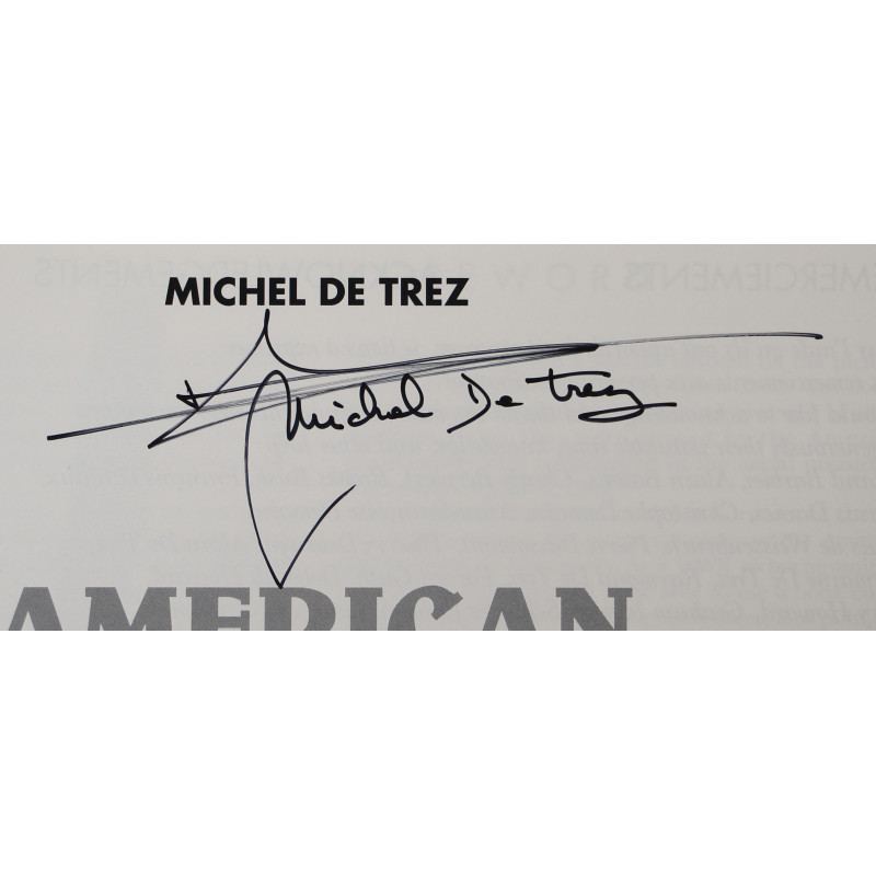 Livre, American Warriors, dédicacé par l'auteur