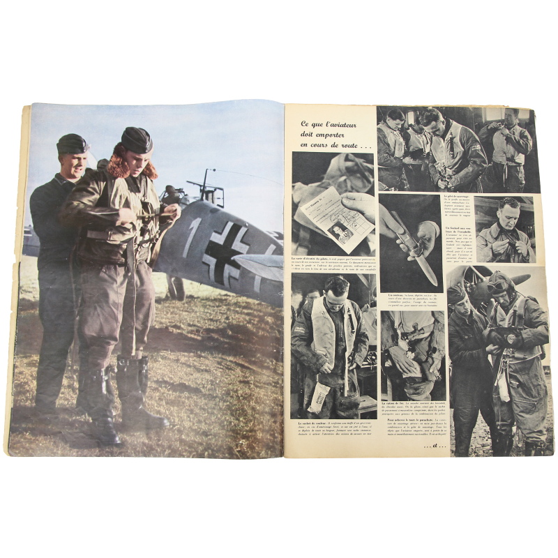 Magazine, Signal, premier numéro de mars 1941, Fallschirmjäger, Max Schmeling, édition française