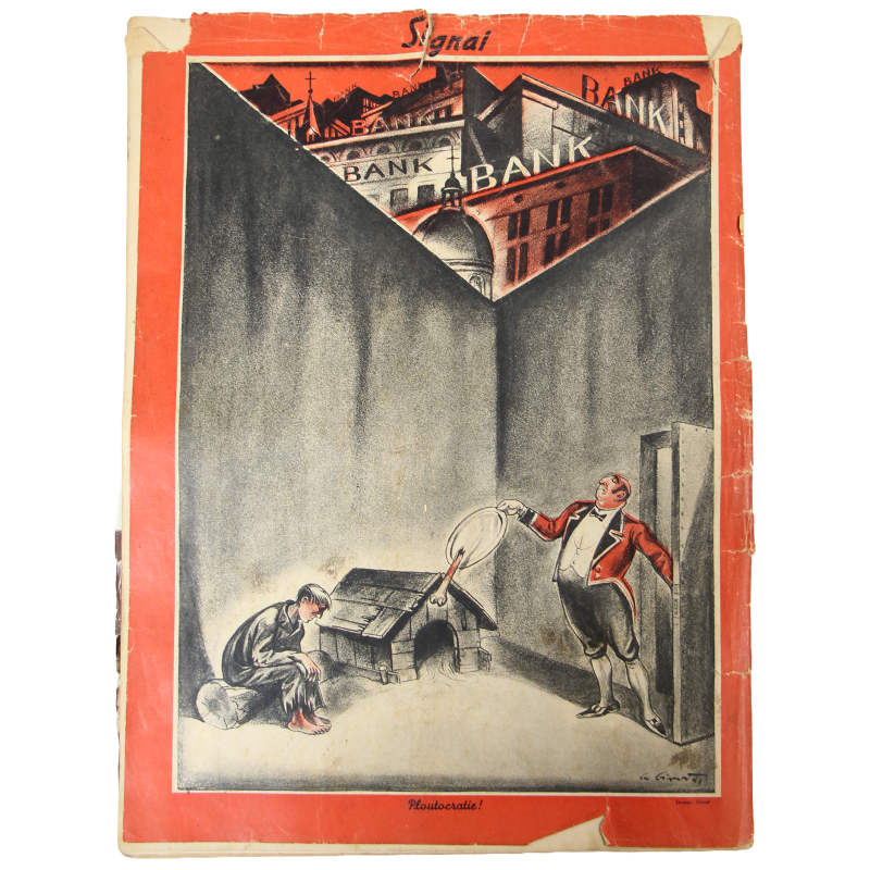 Magazine, Signal, premier numéro de mars 1941, Fallschirmjäger, Max Schmeling, édition française