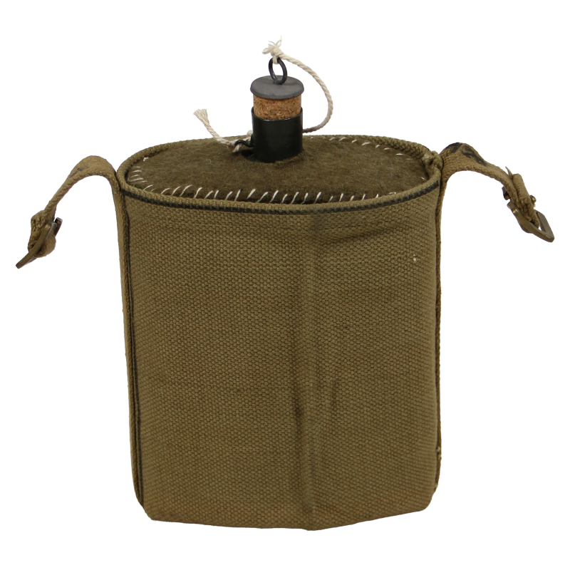 Gourde britannique, avec porte-bidon, B.H.G. LTD. 1942 /I\