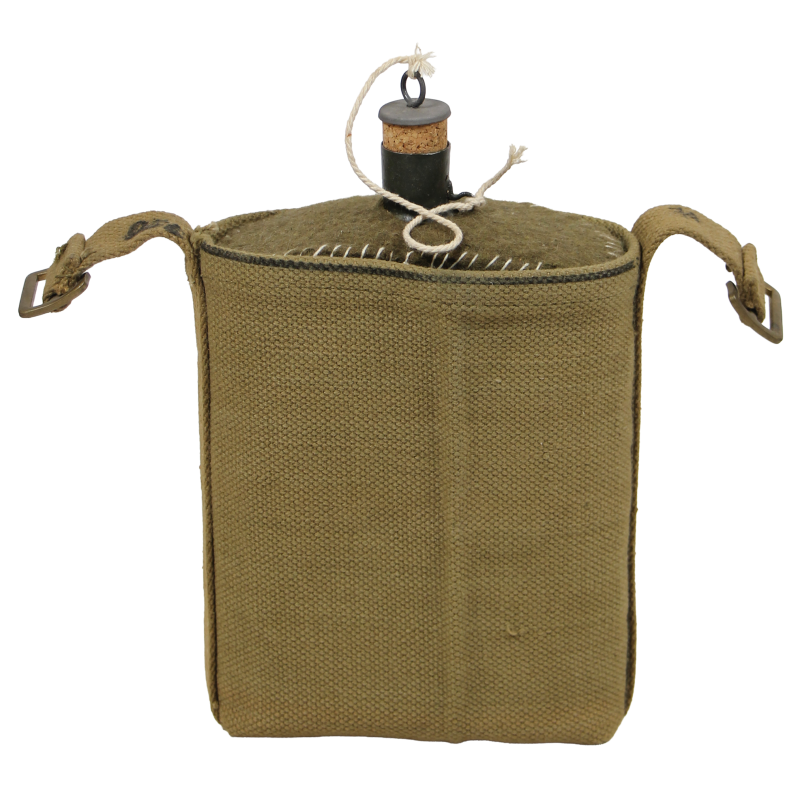 Gourde britannique, avec porte-bidon, B.H.G. LTD. 1942 /I\