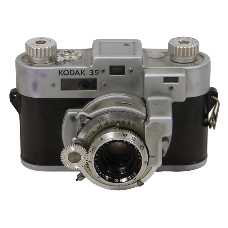 Appareil photo, Kodak 35 RF, dans son étui, DIAMOND