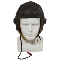 Bonnet de vol, Type A-11, Medium, avec écouteurs ANB-H-1, USAAF
