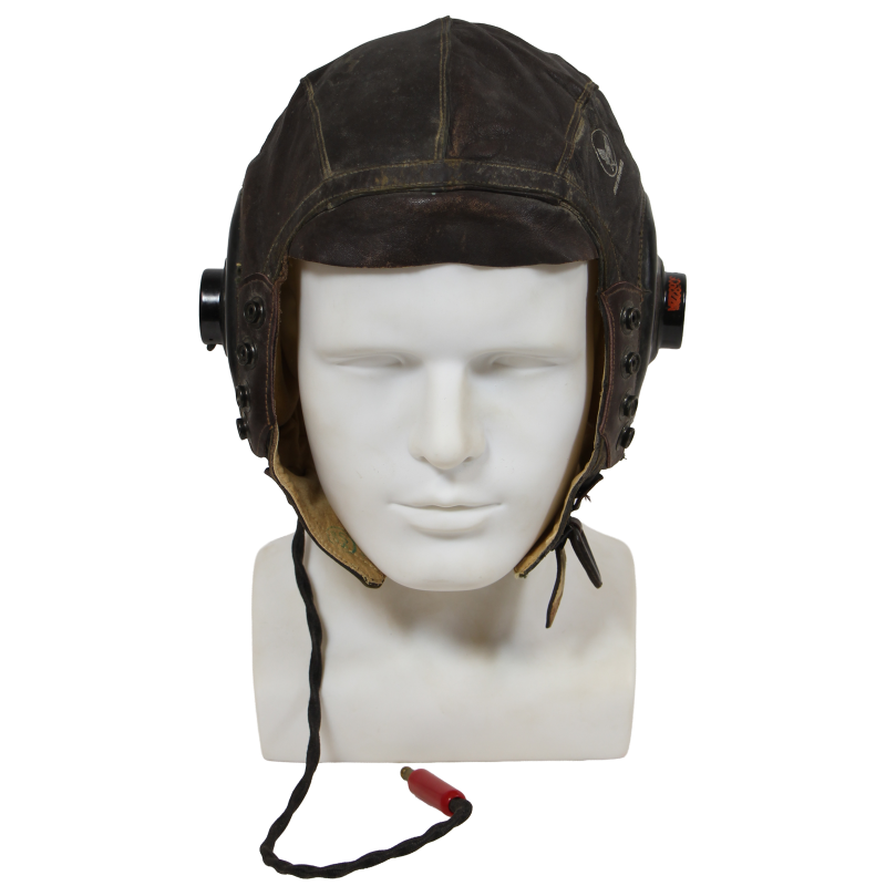 Bonnet de vol, Type A-11, Medium, avec écouteurs ANB-H-1, USAAF
