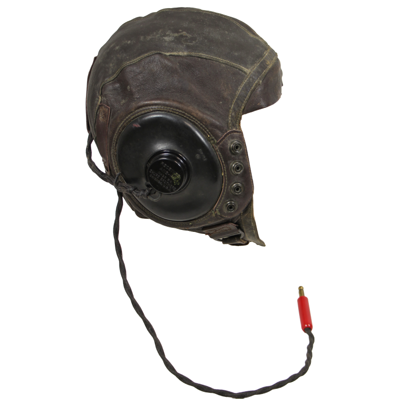 Bonnet de vol, Type A-11, Medium, avec écouteurs ANB-H-1, USAAF