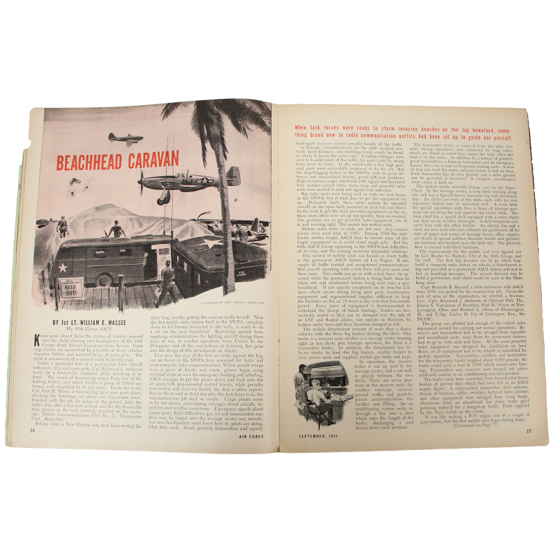 Magazine, AIR FORCE, septembre 1945
