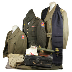 Grouping, Maj. Walter Whetsel, Chaplain, 359th Engineer General Service Regt., ETO