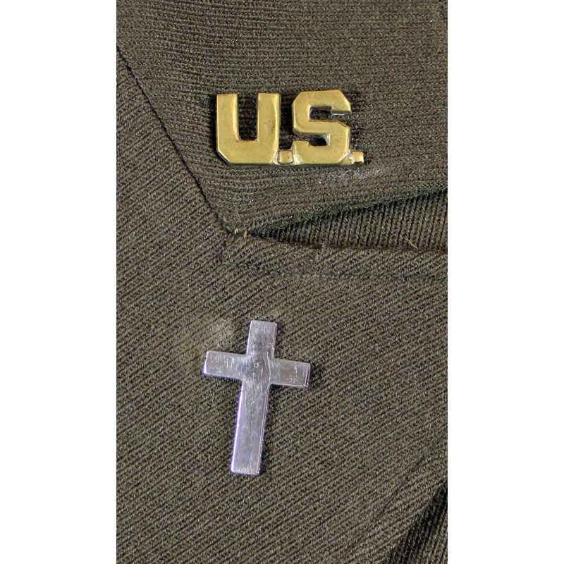Grouping, Maj. Walter Whetsel, Chaplain, 359th Engineer General Service Regt., ETO