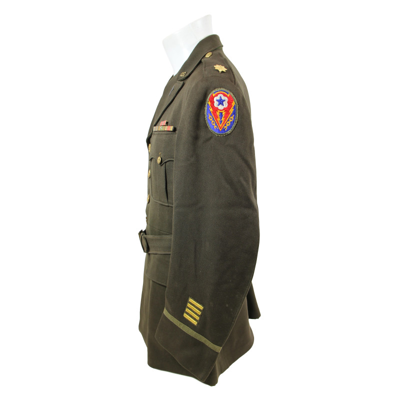 Grouping, Maj. Walter Whetsel, Chaplain, 359th Engineer General Service Regt., ETO