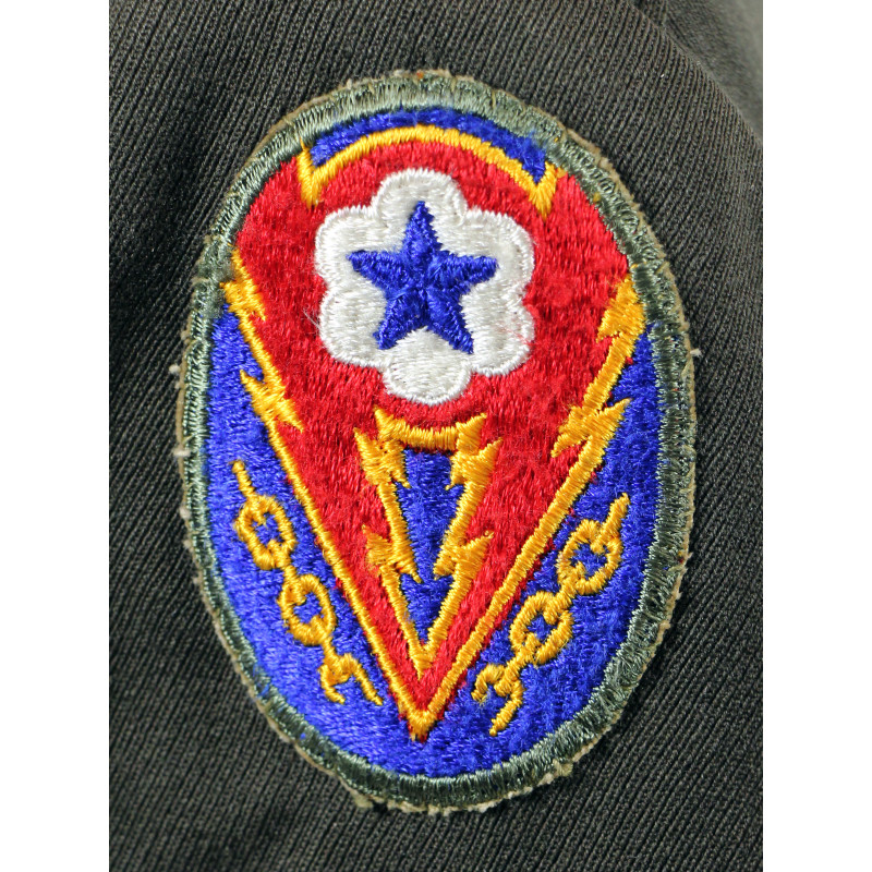 Grouping, Maj. Walter Whetsel, Chaplain, 359th Engineer General Service Regt., ETO