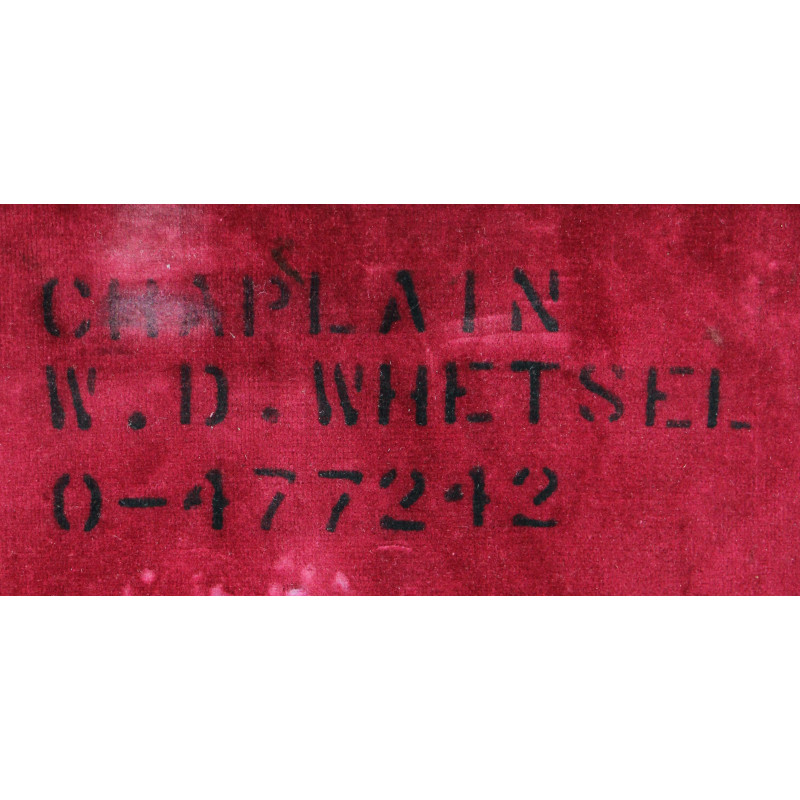 Grouping, Maj. Walter Whetsel, Chaplain, 359th Engineer General Service Regt., ETO