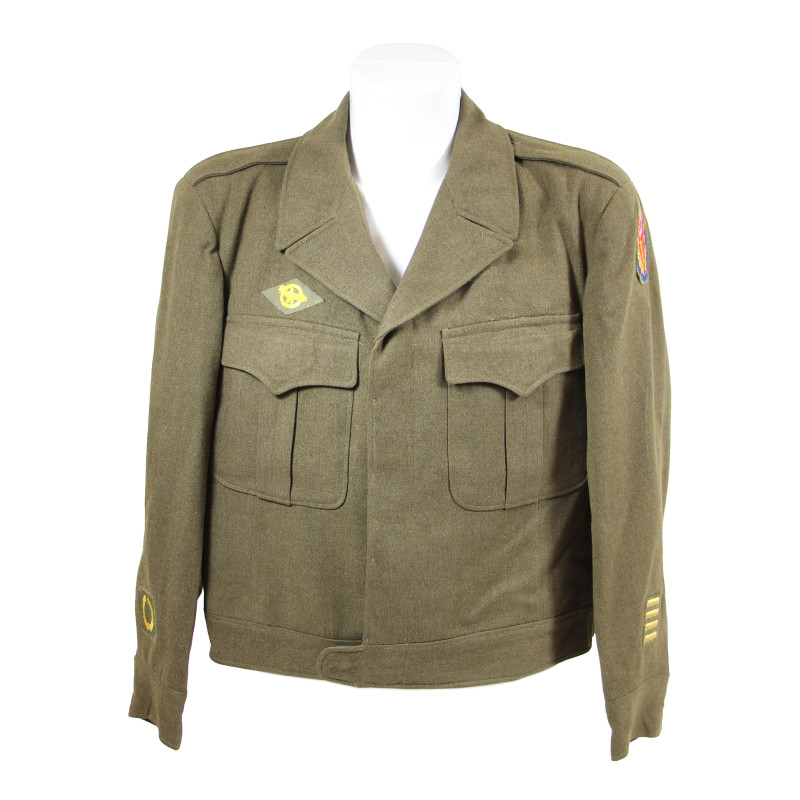 Grouping, Maj. Walter Whetsel, Chaplain, 359th Engineer General Service Regt., ETO