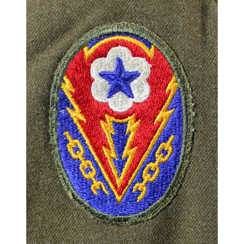 Grouping, Maj. Walter Whetsel, Chaplain, 359th Engineer General Service Regt., ETO