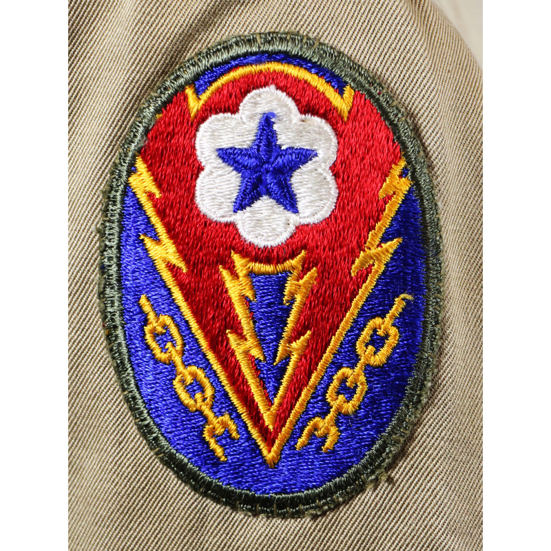 Grouping, Maj. Walter Whetsel, Chaplain, 359th Engineer General Service Regt., ETO