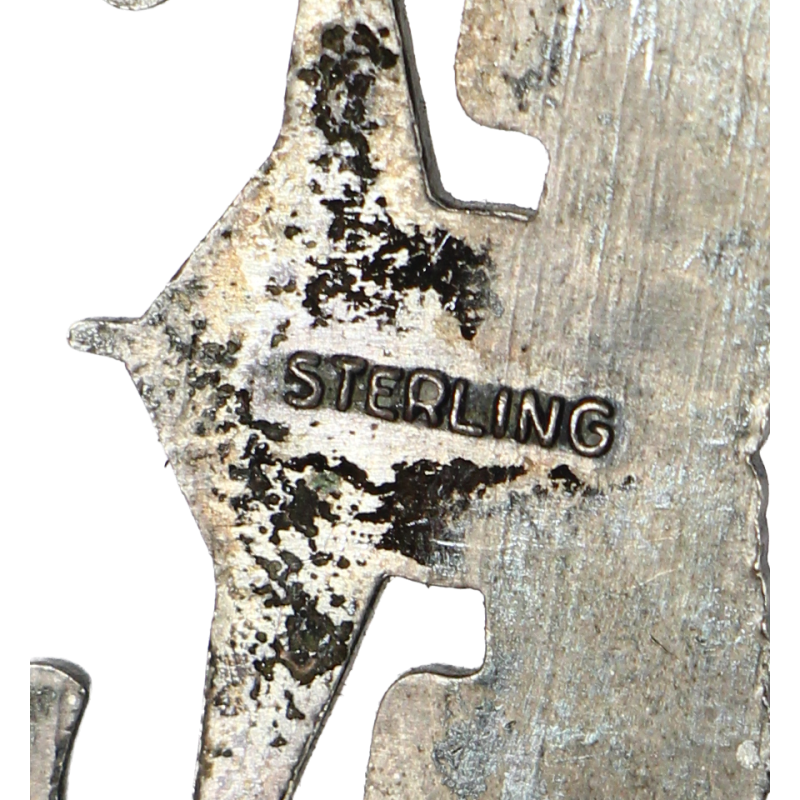 Wings, Glider Badge, US Army, Sterling