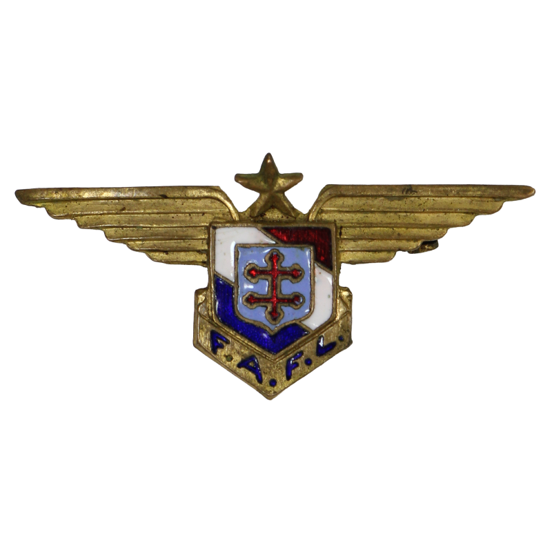 Badge, Enamel, Free French Air Forces
