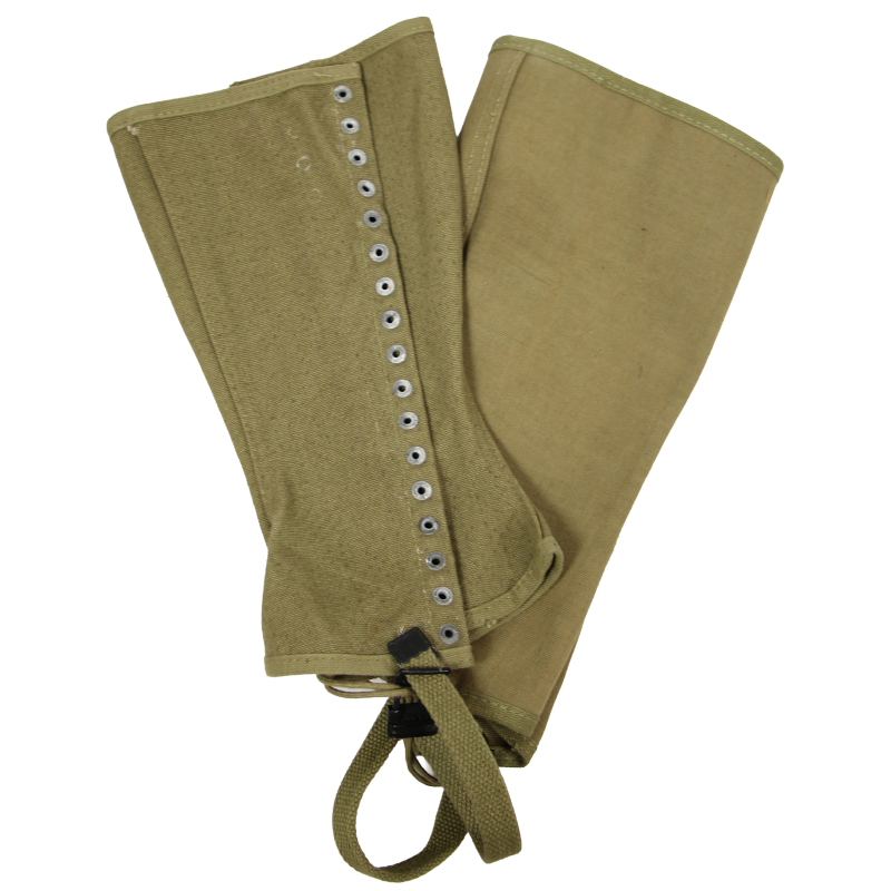 Leggings, Canvas, US Army, 3R, FRASER PRODUCTS CO. 1942