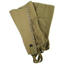 Guêtres en toile, US Army, 3R, FRASER PRODUCTS CO. 1942