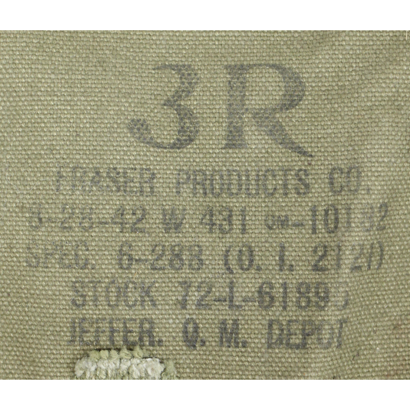 Guêtres en toile, US Army, 3R, FRASER PRODUCTS CO. 1942