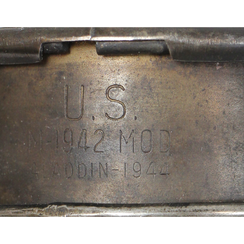 Réchaud M-1942, ALADDIN 1944, avec boîtier, C.M. MFG. CO. 1944, Mountain & FSSF