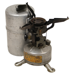 Réchaud M-1942, ALADDIN 1944, avec boîtier, C.M. MFG. CO. 1944, Mountain & FSSF