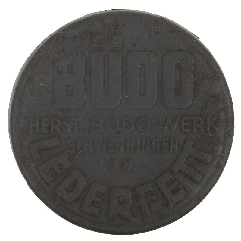 Box, Grease, Shoe, German, BÜDO LEDERFETT