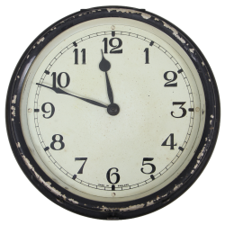 Horloge, RAF Station, A♔M, Made in England, 1943