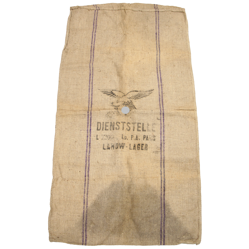 Sac à farine allemand, DIENSTSTELLE, Landw. Lager, Luftwaffe