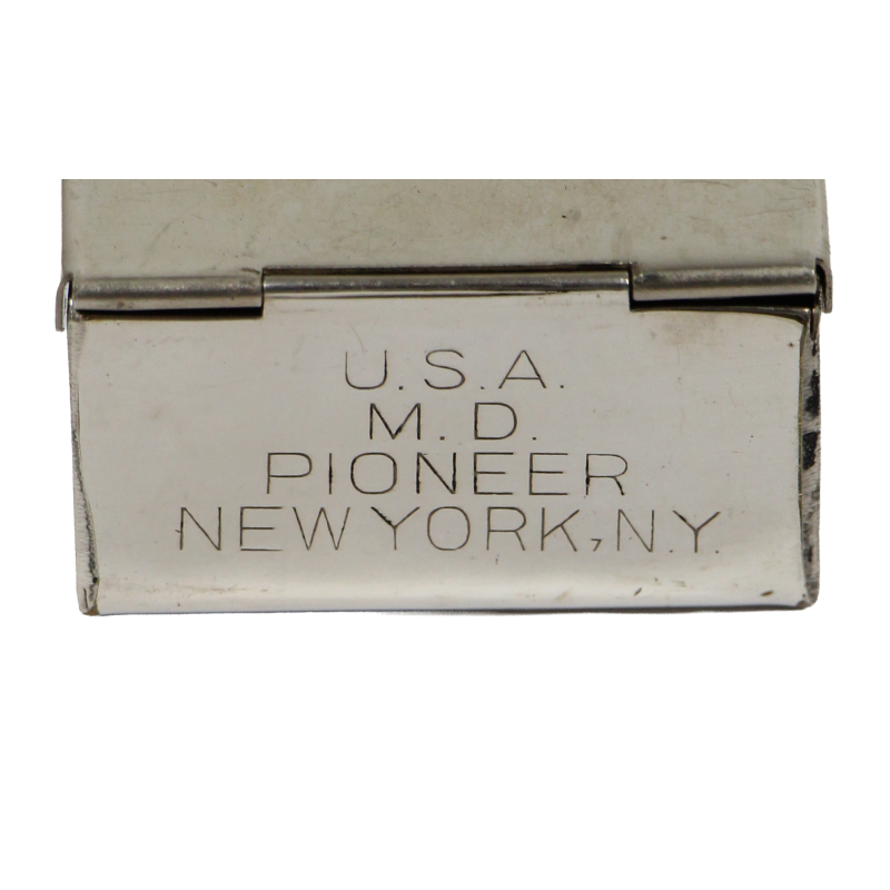 Stérilisateur médical pour aiguilles, US Army Medical Department, PIONEER
