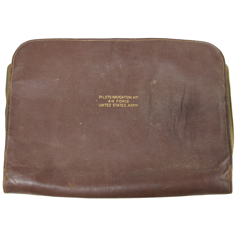 Serviette en cuir, Pilot's Navigation Kit, USAAF