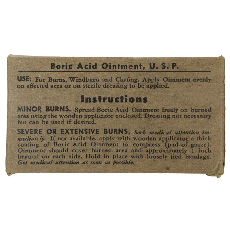 Pommade, traitement des brûlures, LAMBERT PHARMACAL CO., item 91038