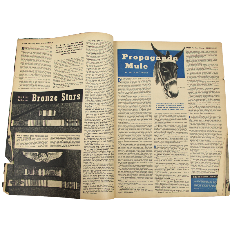 Magazine YANK, British Edition, 19 décembre 1943